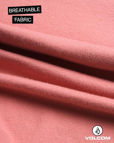 Image of Volcom Girls Shirts - Casual Crewneck Short Sleeve Graphic Tee Trendy Tops - Breathable Girls Summer Clothes