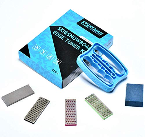 XCMAN Alpine Freeride Snowboard Ski Edge Bevel Tuning Kit Edge Care Kit -Side