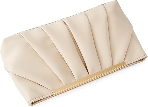Miniatura 5 de Bolso de mano elegante plisado formal bolso de noche simple y elegante para mujer