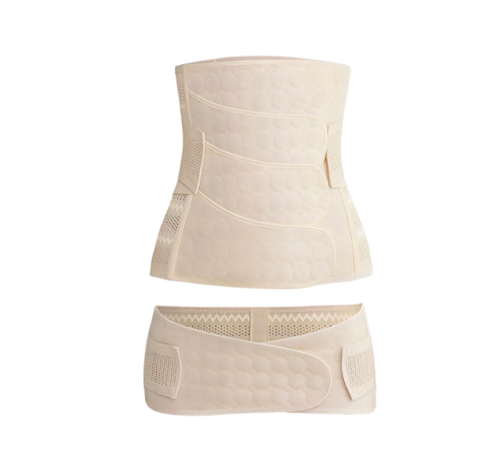LYGBAOFUL Taillengürtel für Damen, 4er-Pack, atmungsaktives Set, Kunststoff-Taillengurt