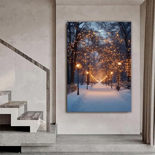 Poster et impression pour décoration d'intérieur moderne neige - 3