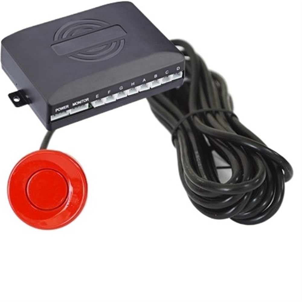 Kit sensori parcheggio Sensore parcheggio auto con 8 sensori | Sensore parcheggio auto con 8 sensori rilevamento del radar di parcheggio per auto di backup di retromarcia Display