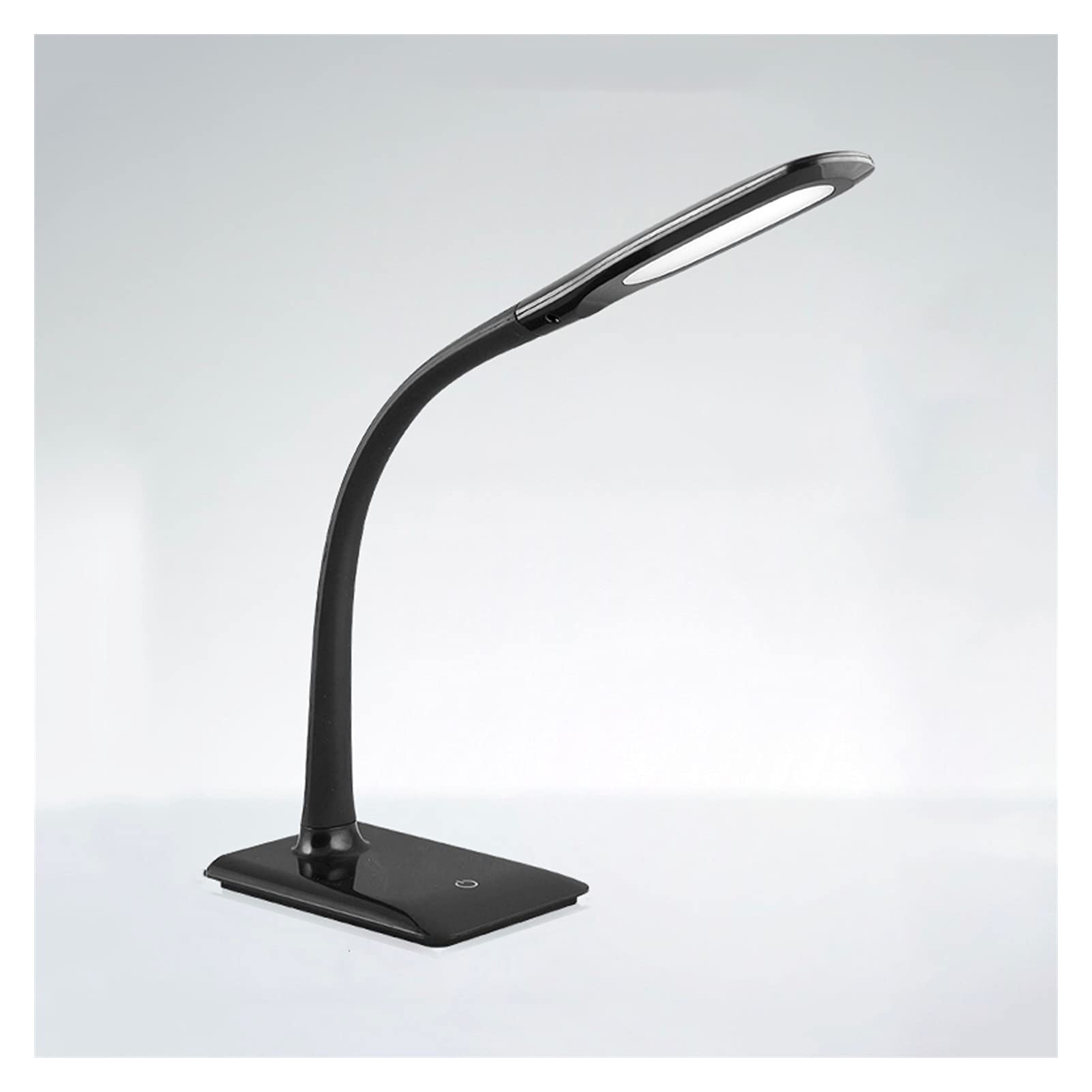 Lampa biurkowa Wtykowa lampa biurkowa LED Bezstopniowe ściemnianie Sterowanie dotykowe Lampa chroniąca oczy Elastyczna 360° Lampa stołowa typu "gęsia szyja" z funkcją nocnego oświetlenia