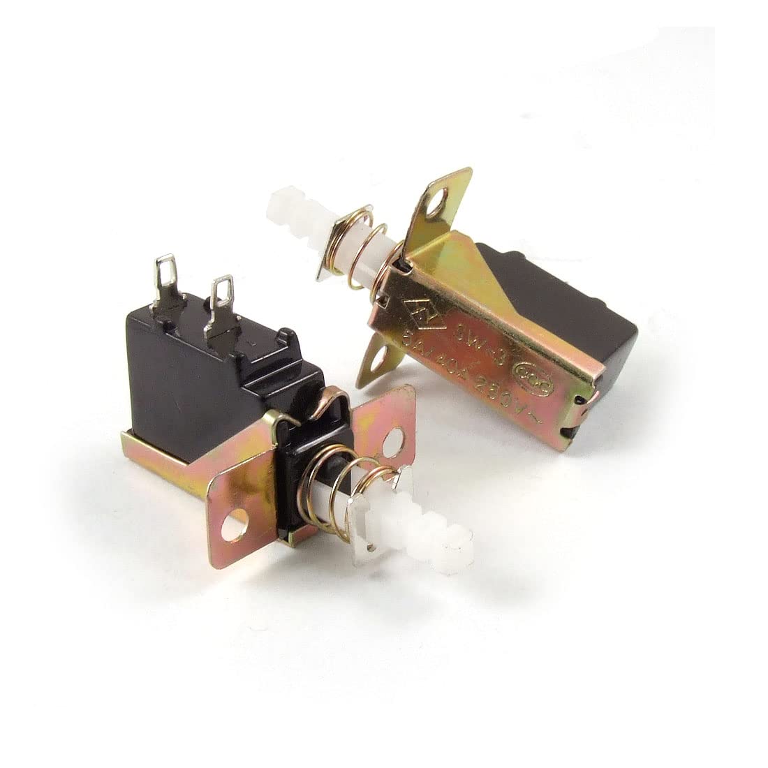 Amazon.com: LEIXIUSM 6 Pcs SW-3 AC 250V 5A 40A SPST Push Button