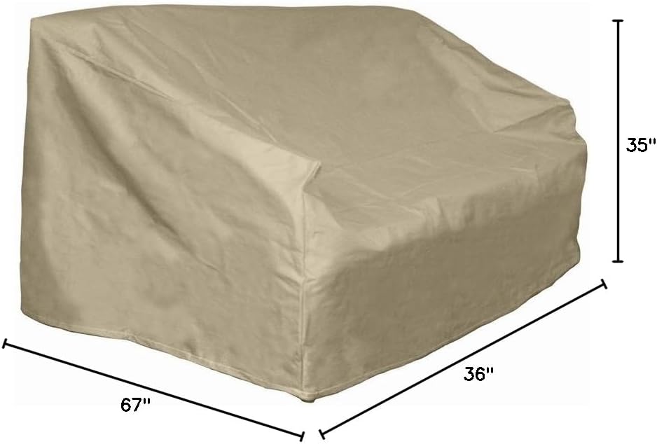 Hearth & Garden SF40254 Loveseat/Bench Cover