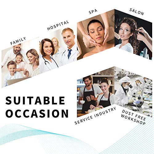 AIDIQIU Disposable Shower Caps 100 Pcs - Multi-Purpose Thickening Elastic Bath Cap Plastic Waterproof Clear Shower Caps Bath Shower Hair Caps Women Spa,Home Use, Hotel and Hair Salon, Portable Travel(18.1")
