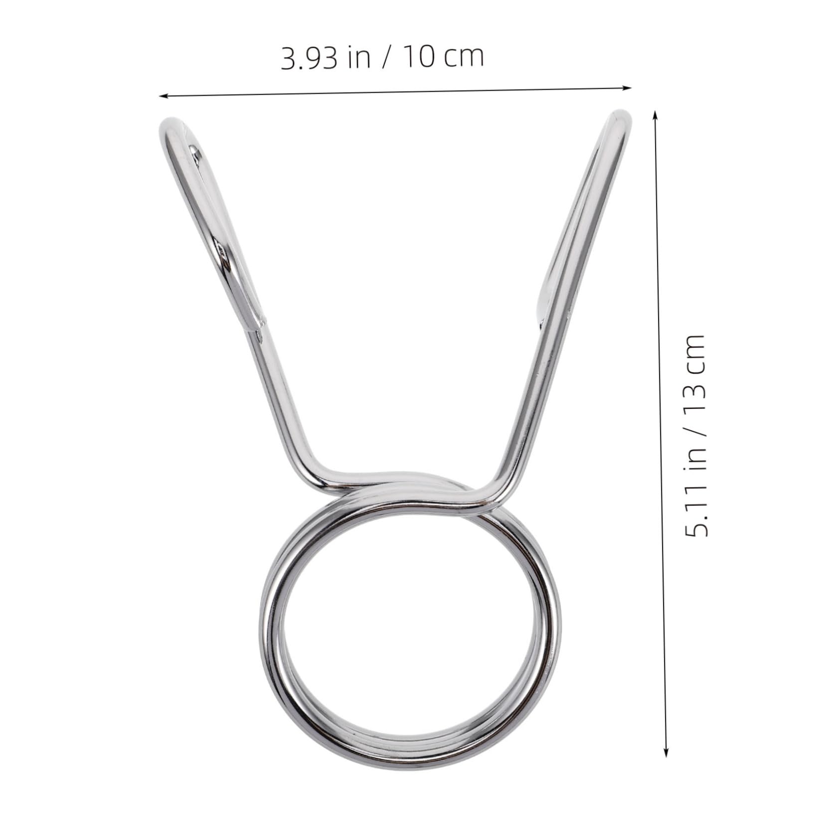 ifundom Barbell Clip Collars Secure Spring Clamps for Weightlifting Powerlifting Portable Space Saving Design Ergonomic Grip for Efficient Workouts Compatible with Standard Bars