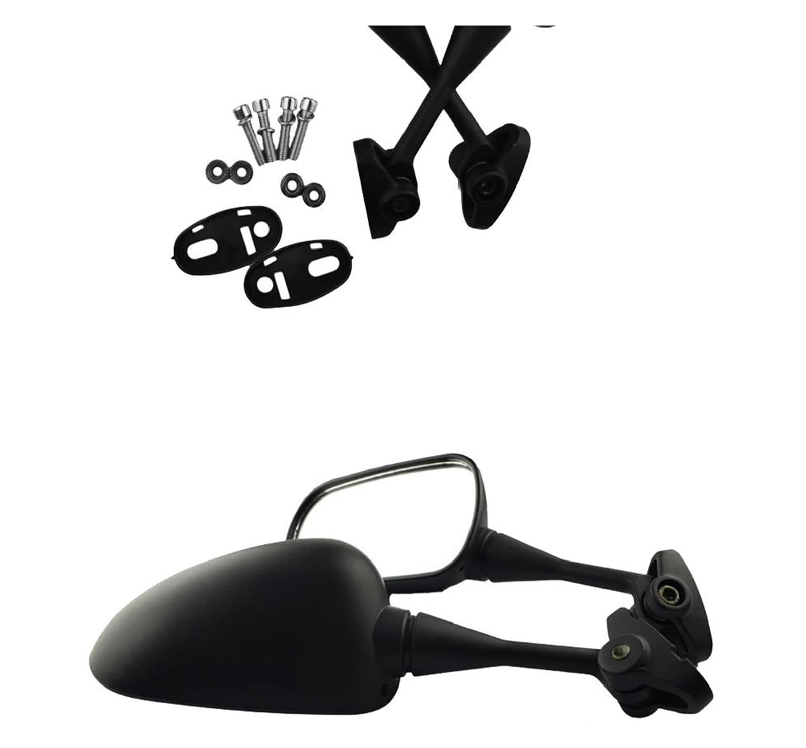 Rétroviseurs de Moto pour CBR600 CBR600RR CBR1000 CBR1000RR pour CBR 600 1000 CBR600 pour RR Accessoires de Moto rétroviseurs latéraux rétroviseurs de vélo