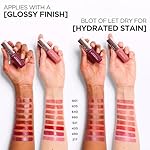L'Oreal Paris Hyaluron Tint Lip Stain Serum, Long Lasting, Hydrating Lip Makeup Infused with Hyaluronic Acid, 640 Tea Time (Corally Brown Nude) - Image 5