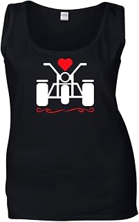 Love Trikes Ladies Biker T Shirt and Top Sizes S-2XL