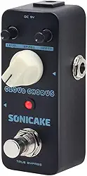 SONICAKE Pedal Chorus Pedal Chorus Guitar Pedal Efeitos Guitarra Pedal Classic Bbd Analógico True Bypass