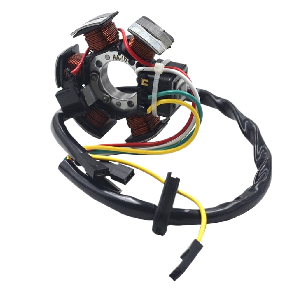 Bobine de Stator pour Générateur de Moto Compatible Avec RS50 RX50 MX50 TZR50 DT50R AM6 XP6 XP6S XR6 CH50 Racing