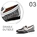 JITAI Men's Leather Shoes Pattern Printing Men's Dress Loafer Shoes Slip-on Casual Loafer Smoking Slipper, White/03, 9.5 US