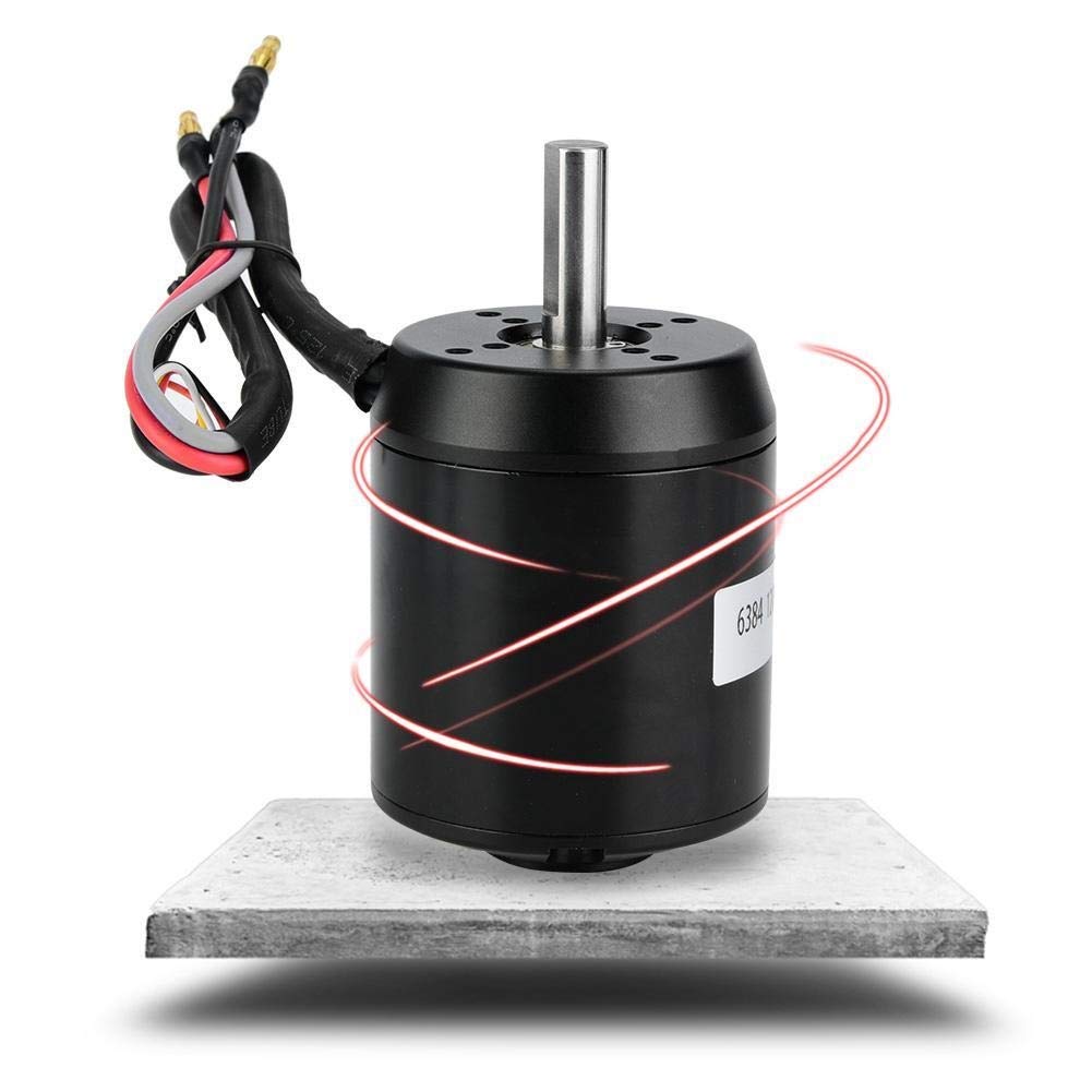 6384 120KV Outrunner Brushless BLDC Motor Sensored Compatibile Con Bilanciamento Del Motorino Elettrico Skateboard