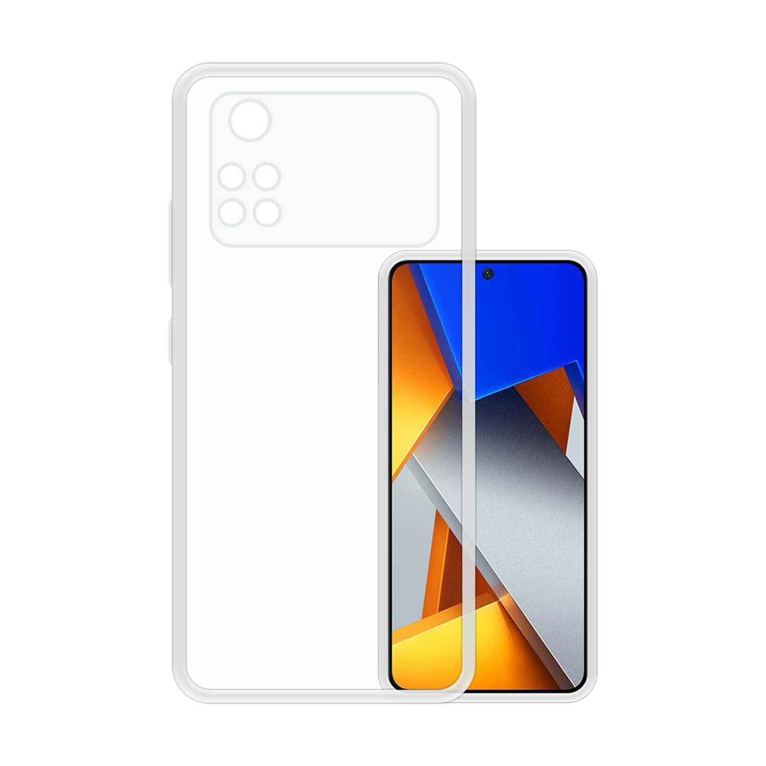 VIDO Transparent Back Case Cover for Poco M4 Pro 4G (Soft & Flexible & Camera Protection Back Case) (B09W1DGMYX) Amazon Price History, Amazon Price Tracker