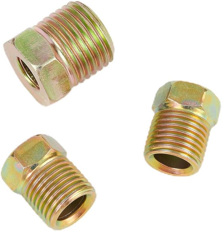 35 Fitting Brake Line Connection Kit For Inverted Flare Systems On 3/16 & 1/4 Tubes, Zinc Coated Material