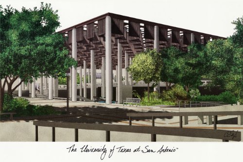 Campus Images NCAA Texas San Antonio Roadrunners Unisex Manhattan Black, Black, One Size