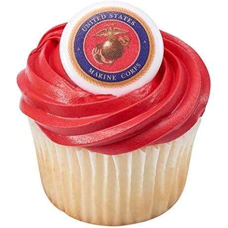 USMC Cake Toppers: Celebrate Marine Service with Pride