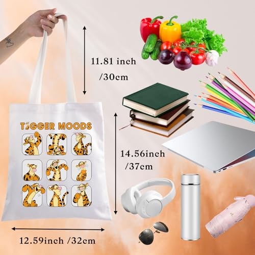 Bolso Tote Tiger Divertido para Fans y Amantes miniatura 4