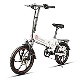 【Gama eléctrica pura: 35-40km y rango de asistencia eléctrica: 45-60km】Conduce a altas velocidades y ahorra tiempo en tu destino. Motor de engranajes sin escobillas de alta velocidad de 48V 350W. Alcance eléctrico puro de 35-40 km y alcance de asistencia eléctrica de 45-60 km.