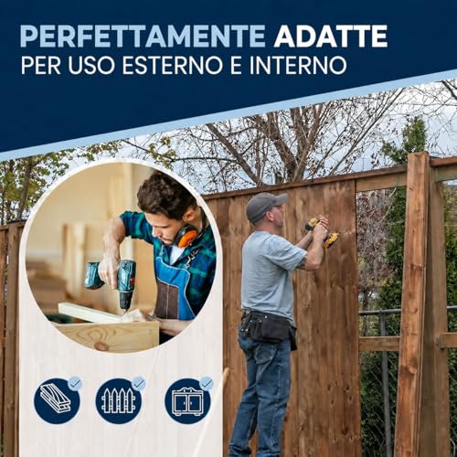 #8-3-1/8" Tornillos para Exterior de Madera y Cerca 4x80mm Acero Inoxidable Cabeza Plana para Deck Rosca Parcial 4mm Resistente 80mm Largo 25 Piezas Antióxido A2 miniatura 5