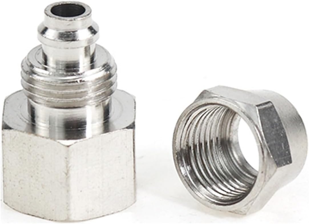 RAHBI 10pcs PCF Coper 1/8" 1/4" 3/8" 1/2" BSP Female Pneumatic Fittings Push In Quick Connector Release Air Fitting OD 4 6 8 10MM leisurely (Color : OD 12MM, Size : 1/8 inch)
