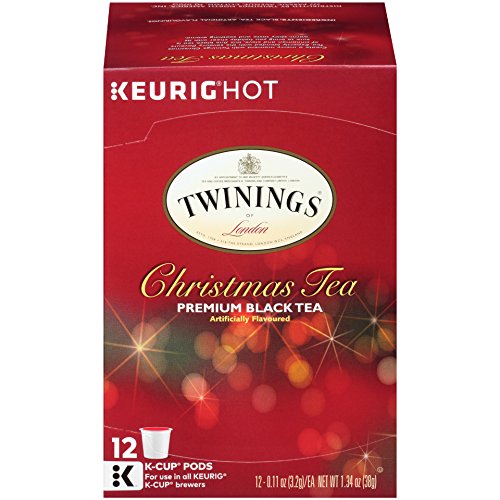 Twinings of London Christmas Tea K-Cups for Keurig, 12 Count