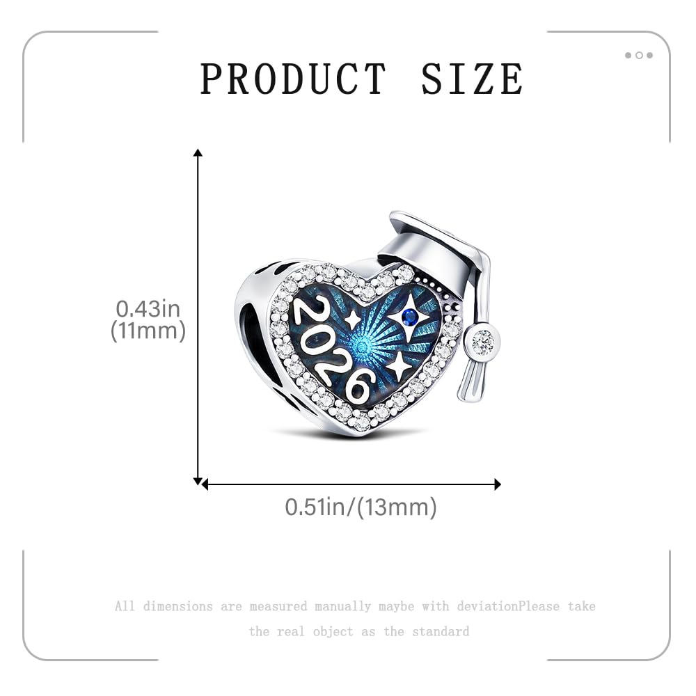KEQ Breloque bleu mauvais œil pour bracelet à breloques Pandora S925 - Protection spirituelle - Pendentif porte-bonheur pour la protection - Cadeau de Noël pour petits-enfants, grand-mère, maman