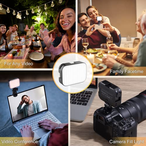 Ulanzi Selfie Light, Clip Led Light Panel For Phone/Laptop/Tablet/Computer, Bi-Color Portable Clip Camera Light With Dimmable 2500-6500K With 2000Mah Battery For Selfie/Video Conference/Picture #TOP6