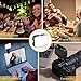 ULANZI VL100X Selfie Light, LED Video Camera Light, Portable Clip on Light Panel for Camera/Phone/Laptop/Tablet/Computer, 2000mAh, 2500-6500k Rechargeable Fill Light for Picture/TikTok/Makeup/Vlog