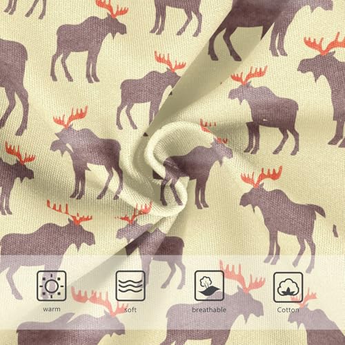 Girls' Underwear Moose Cotton Stretch Comfort Toddler Panties3