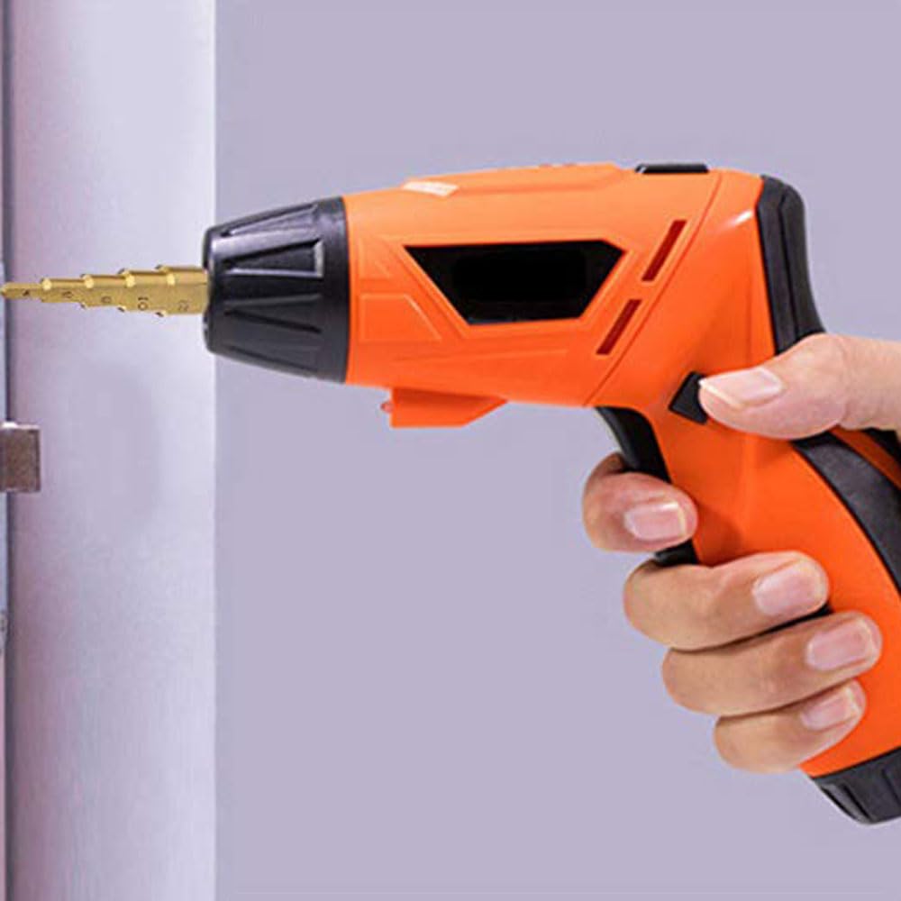 Punta A Gradini HSS Con Rivestimento Titanio - 3-13mm - Codolo Esagonale 1/4" - Per Legno, Plastica, Metallo - Foto 11