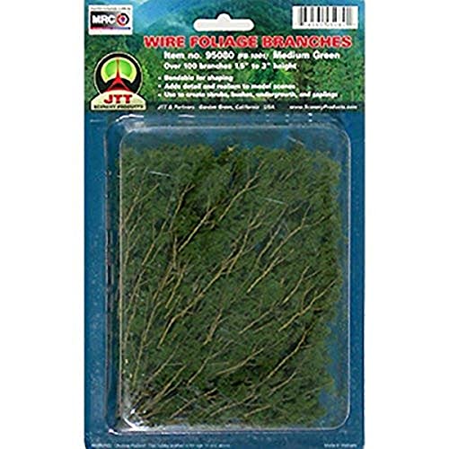 JTT Scenery Products Foliage Branches, Medium Green