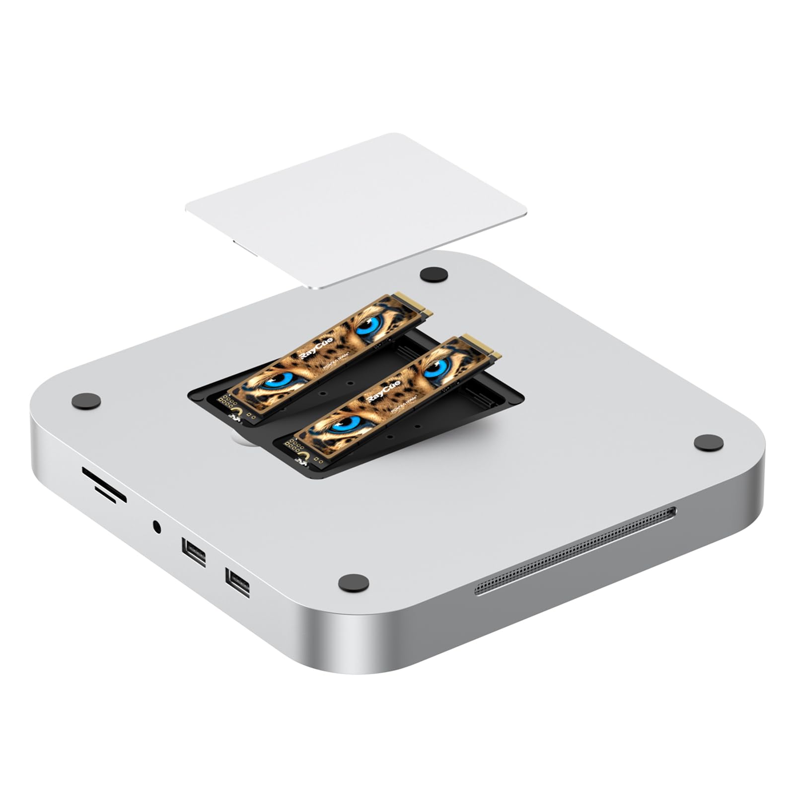 Amazon.com: RayCue Dock 10 en 1 de 80 Gbps para Mac Studio M4 Max