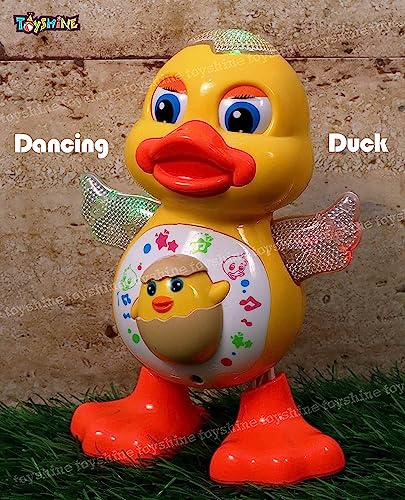 Image of Toyshine 2 in 1 Combo Dancing Duck and Frog with Musical Flashing Lights and Real Dancing Action
