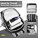 ZOMAKE Lightweight Packable Backpack, 35L Light Foldable Hiking Backpacks Water Resistant Collapsible Daypack for Travel(Black)