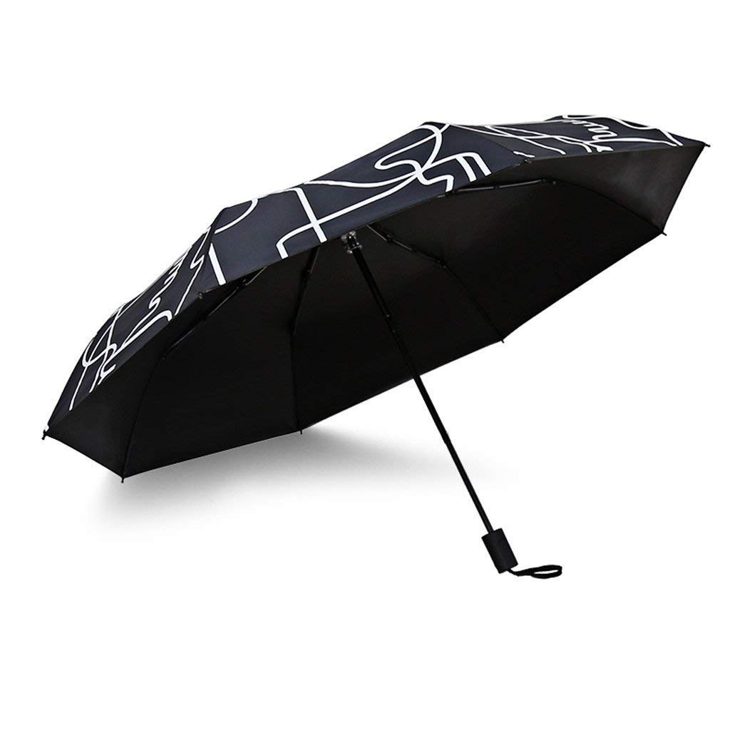 Parapluie UV double usage compact à petit rayon de courbure