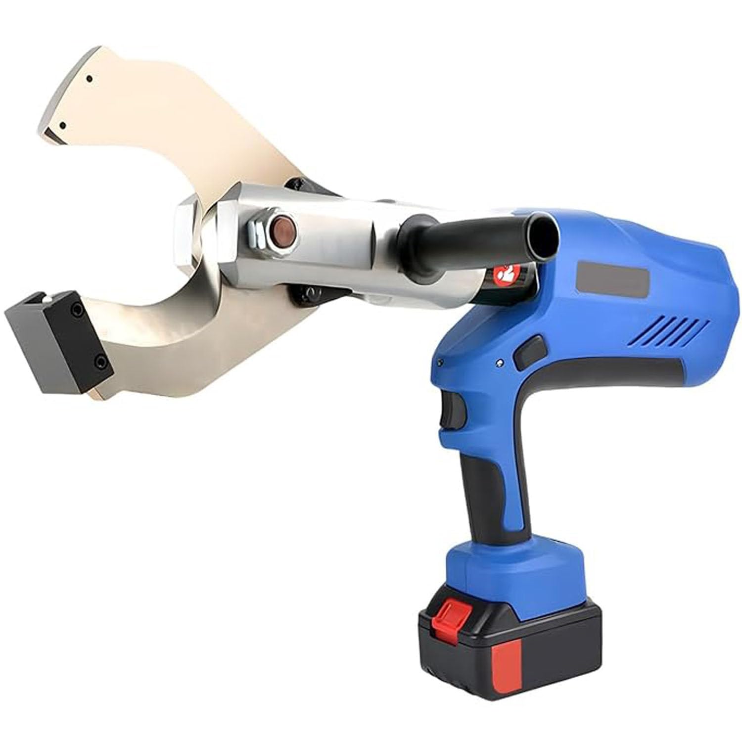 IUokLU Cordless Cable Cutter 150KN/180KN/250KN Handheld Cable Cutting Tool Digital Display Electric Hydraulic Shears with DC18V/4.0Ah Lithium Battery for Cutting Overhead Cable (120C)