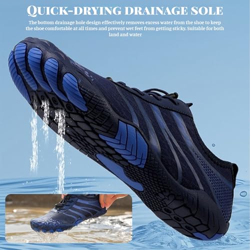 Thatrich Grounded Footwear for Women Men Wide Toe Box Sneakers Waterproof Hiking Running Shoe Non Slip Barefoot Shoes Quick Dry Athletic Running Sports Walking Spring Summer Beach Wear Unisex Sneaker4