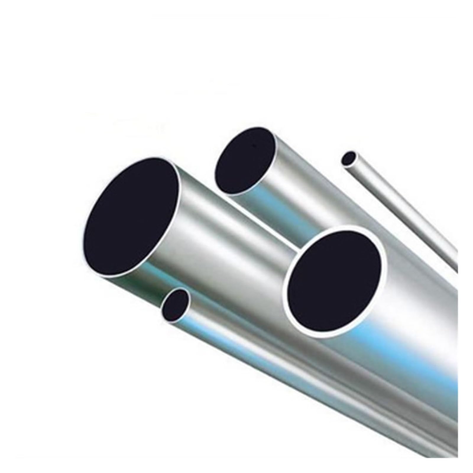 Tubi In Alluminio Tubo Tondo In Alluminio OD19mm 6061, Diametro Esterno 19 Mm, Diametro Interno 17 M 16 Mm 9 Mm, Tubo Dritto In Alluminio Rigido, Parete Spessa Sottile Tubolare Alluminio(OD19 ID16