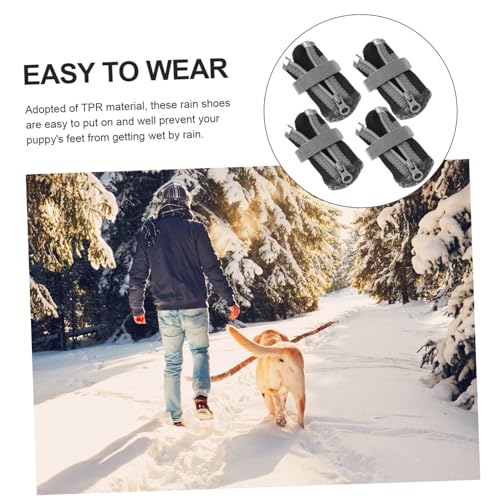 Protège-pattes pour petits chiens imperméables lot de 4