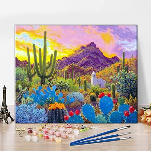 DIY Paint by Numbers for Adults Kids Beginner Cute Sloth Hanging on Vine DIY Oil Painting Kit Colour by Numbers Gift for Bedroom Living Room Decor 16"x20" Without Frame