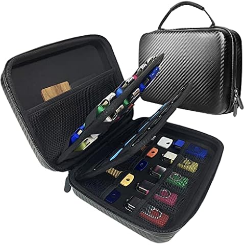 USB Flash Drive Case, JBOS SD Card Holder External SSD Hard Drive Hard Shell Case, Universial Portable Waterproof Shockproof High Capacity Storage Bag Organizer for Electronics Accessories Cover