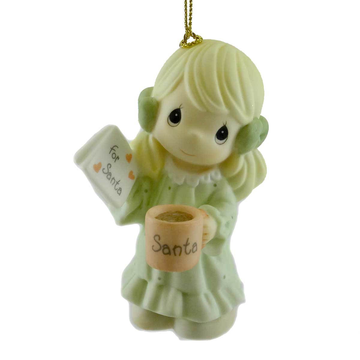 Precious Moments "A Warm Holiday Wish For You, Christmas Ornament