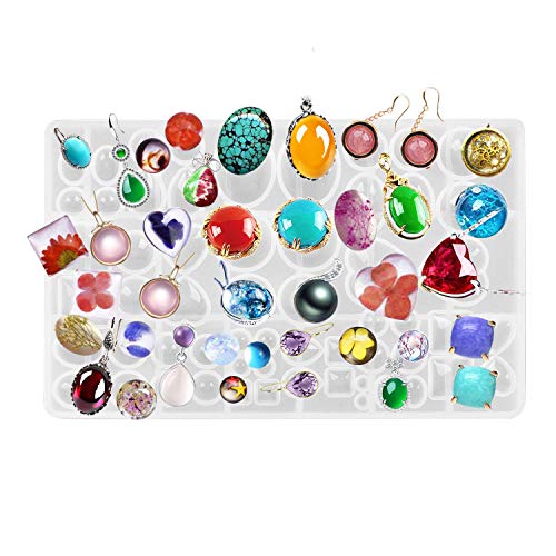 JOJOR - Stampo in Silicone per Gioielli, 2 Pezzi