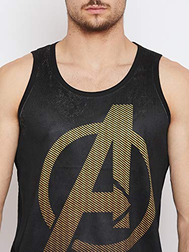 Image of Marvel Avengers by Wear Your Mind Men's Printed Vest (MMV0096P.2 2XL)
