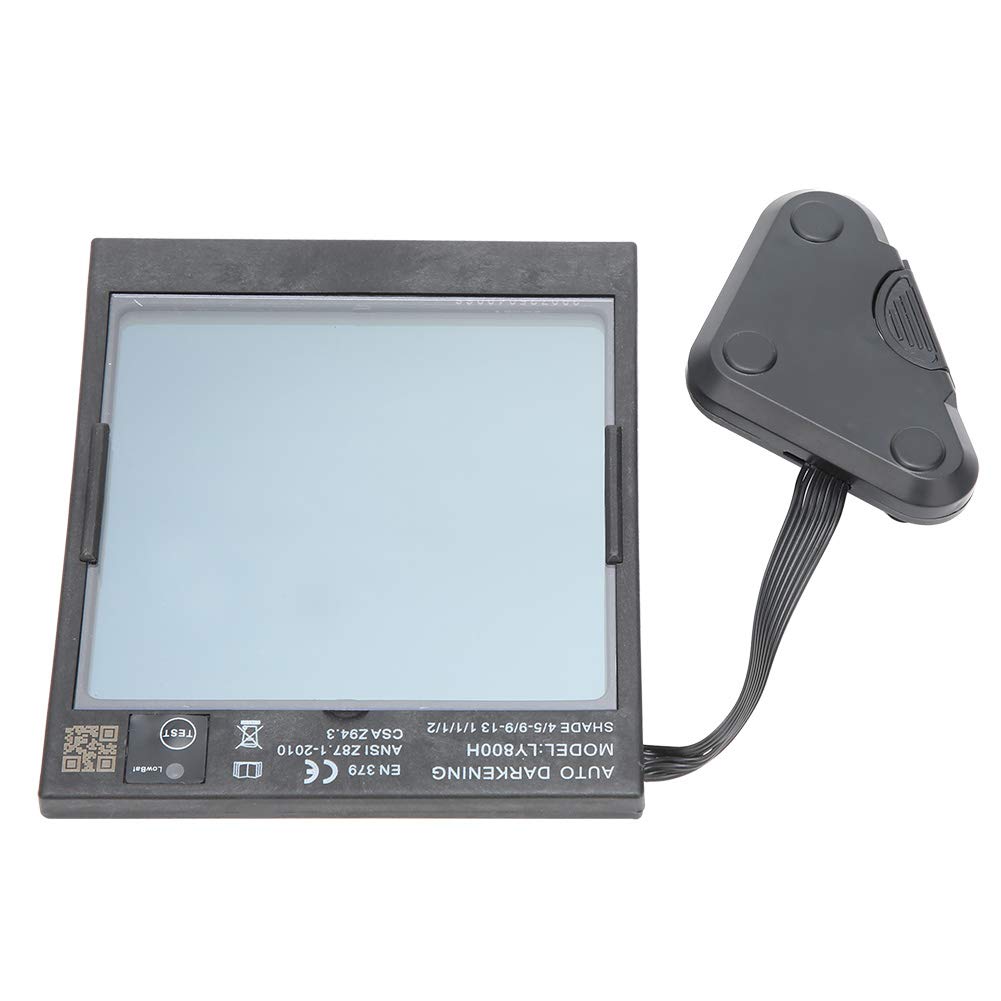 Lentille de soudage à obscurcissement automatique Fafeicy en ABS avec capteur d'arc solaire