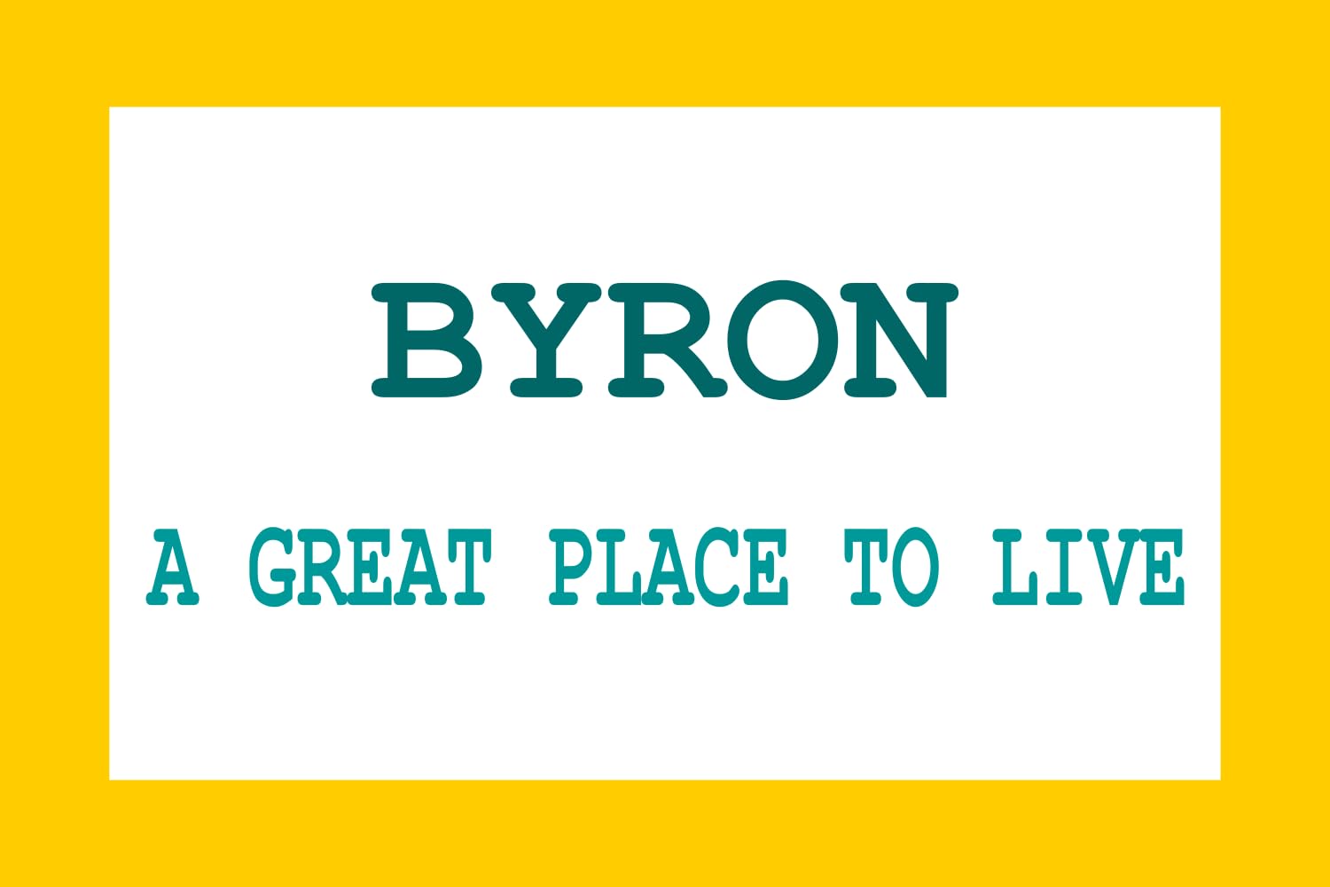 Drapeau paysage Byron Wyoming 1.35m² anti-effilochage grand format