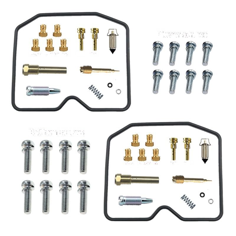 Kit Réparation Carburateur EX400-A GPZ400 en Laiton Haute Précision et POM