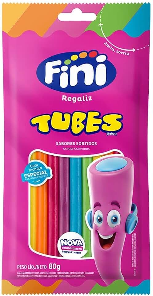 Fini Tubes Arco Íris 80G